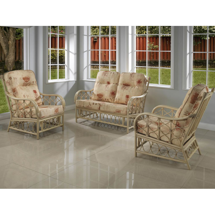 Highland Dunes Desiree 3 Piece Conservatory Sofa Set Wayfair.ie